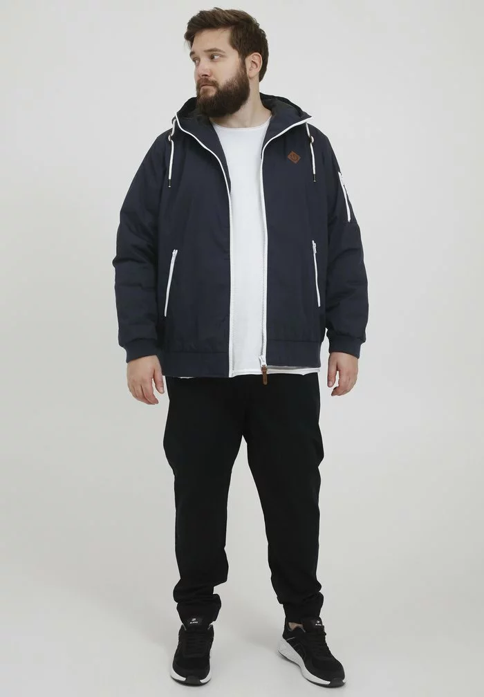 Solid SDTILLY BT - Sweat à Capuche Zippé - Insignia Blue 2 Solid SDTILLY BT - Sweat à Capuche Zippé - Insignia Blue – Image 2