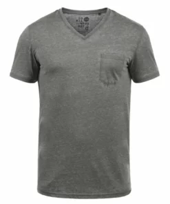 Solid SDTHEON - T-shirt Basique - Mid Grey 7 Solid SDTHEON - T-shirt Basique - Mid Grey -Promos Solid Magasin b09fb2b8f9d1429680b3a37a4bf75803