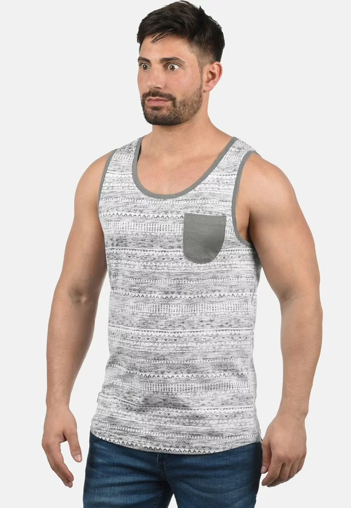 Solid SDIMBRE - Débardeur - Mid Grey 1 Solid SDIMBRE - Débardeur - Mid Grey