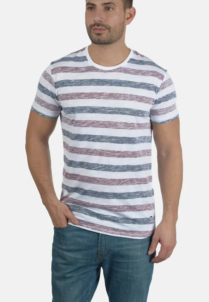 Solid SDTET - T-shirt Imprimé - Wine Red 1 Solid SDTET - T-shirt Imprimé - Wine Red