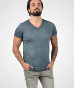 Solid CONLEY - T-shirt Imprimé - Insignia Blue