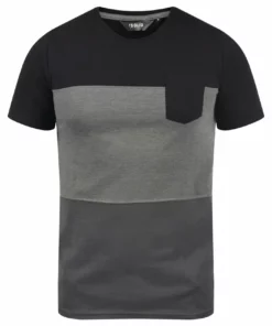 Solid SDMINGO - T-shirt Imprimé - Black -Promos Solid Magasin b38ea29c10564d518c8a578abc4a1561