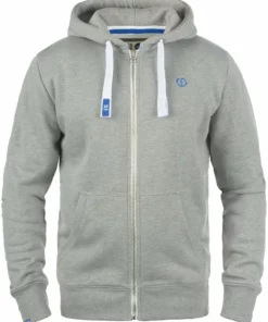 Solid SDBENNZIP - Sweat à Capuche Zippé - Light Grey Melange -Promos Solid Magasin b4275e6a596f46b3af548138cb50cab6
