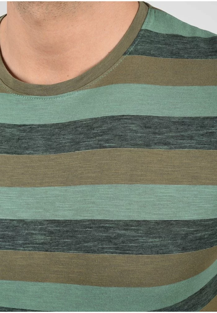 Solid SDTEE - T-shirt Imprimé - Bottle Green 4 Solid SDTEE - T-shirt Imprimé - Bottle Green – Image 4