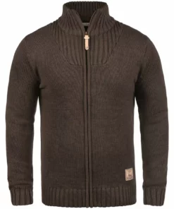 Solid SDPOUL - Gilet - Coffee Bean -Promos Solid Magasin b519ec63a9194b99a3c83a2b18382bbb