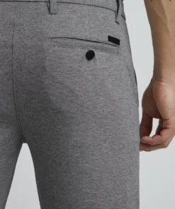 Solid SDDAVE BARRO - Pantalon Classique - Grey Mel -Promos Solid Magasin b6d9633c1b0f4334a0e714fe79c29dc5