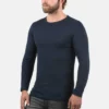 Solid SDBASAL - T-shirt à Manches Longues - Blue