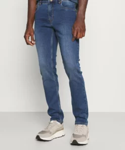 Solid SDTULIO JOY HYBRID 21105840 - Jean Droit - Middle Blue Denim