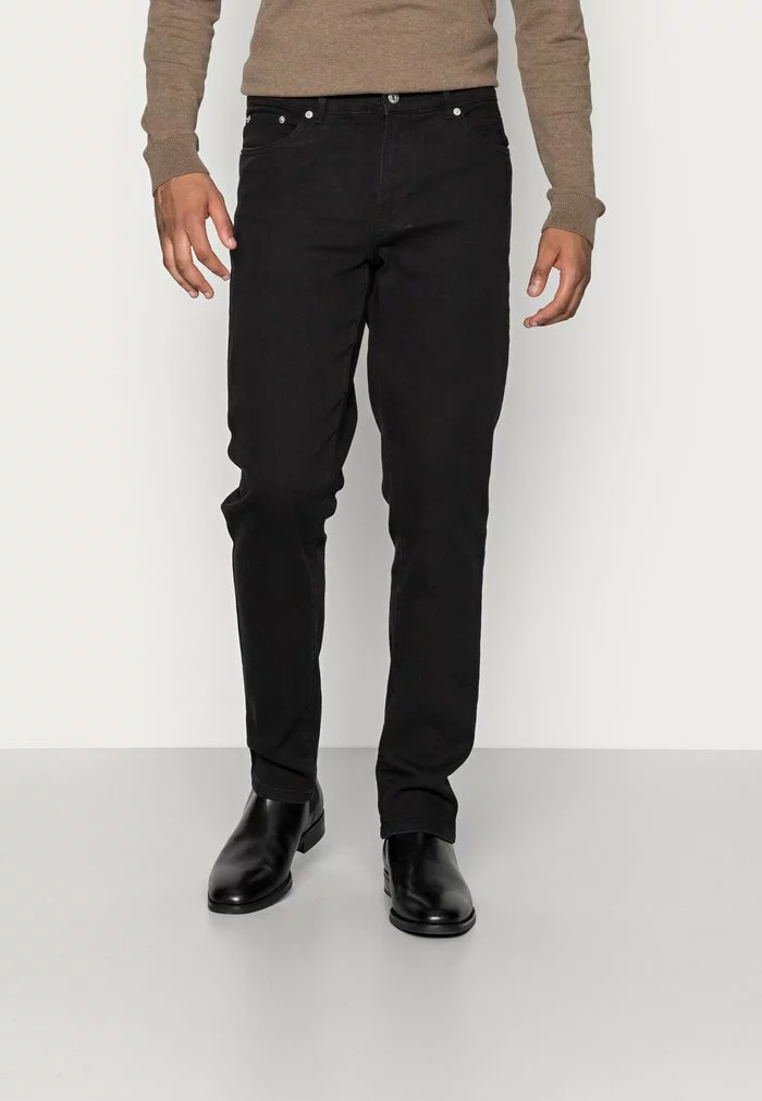 Solid RYDER - Jean Droit - Black 1 Solid RYDER - Jean Droit - Black