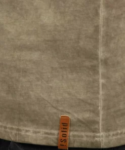 Solid RUNDHALSSHIRT TIMUR - T-shirt à Manches Longues - Dune -Promos Solid Magasin b950706b072949e1b88434525627a65d