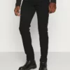 Solid SDTOT JOY HYBRID - Jean Slim - Black Denim