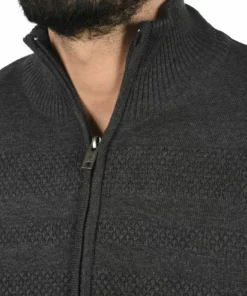 Solid SDBARAMA - Gilet - Medium Grey Melange -Promos Solid Magasin b99fbad14265401995dae207e784c54b