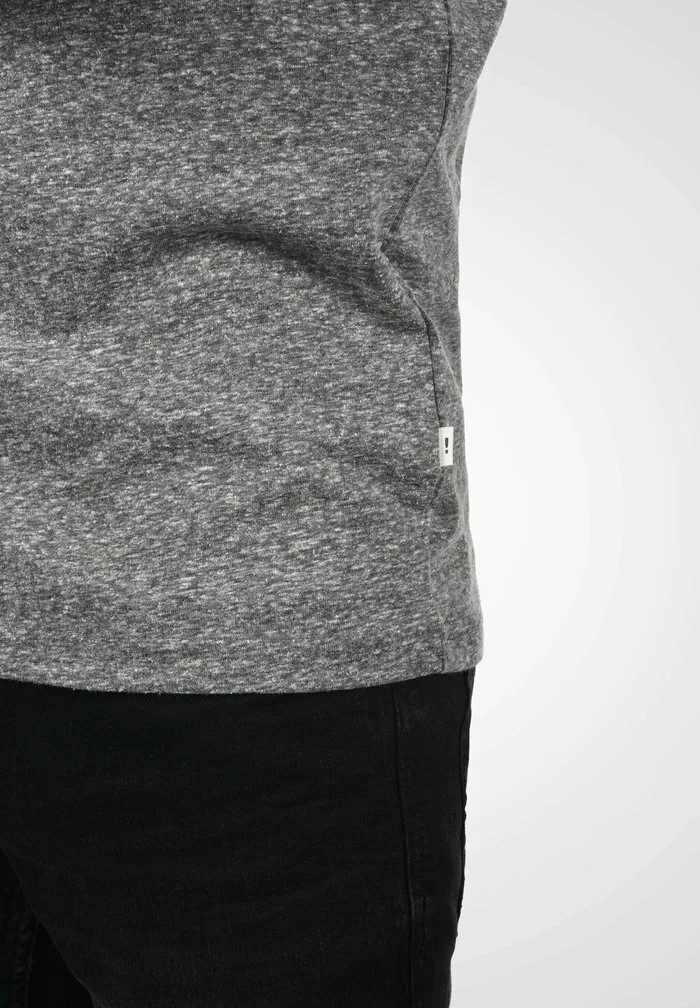 Solid SDALARUS - T-shirt Imprimé - Dark Grey Melange 4 Solid SDALARUS - T-shirt Imprimé - Dark Grey Melange – Image 4