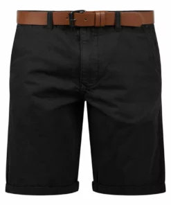 Solid SDMONTIJO - Short - Black -Promos Solid Magasin bac3766d13dc45cc8ffa9ccb67cc0efb