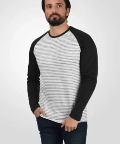 Solid SDSTEPAN - T-shirt à Manches Longues - Black