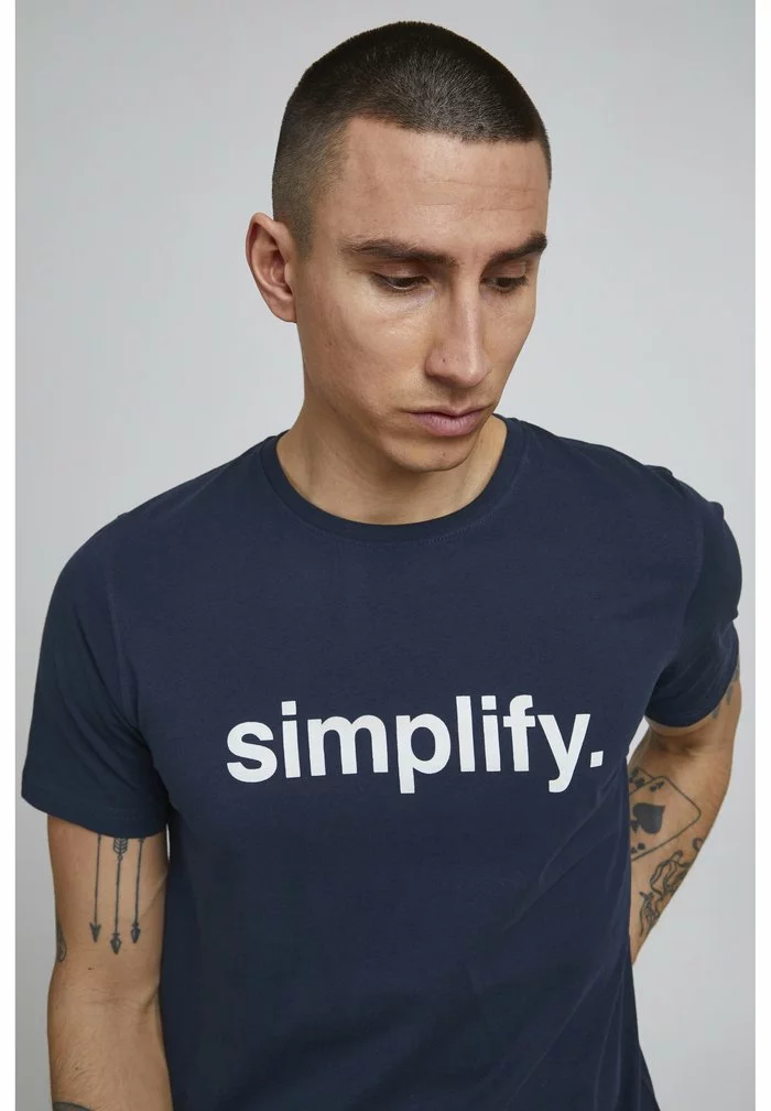 Solid SDAMADEUS SS1 - T-shirt Imprimé - Insignia Blue 4 Solid SDAMADEUS SS1 - T-shirt Imprimé - Insignia Blue â Image 4