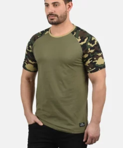 Solid SDCAHIL - T-shirt Imprimé - Dusty Olive