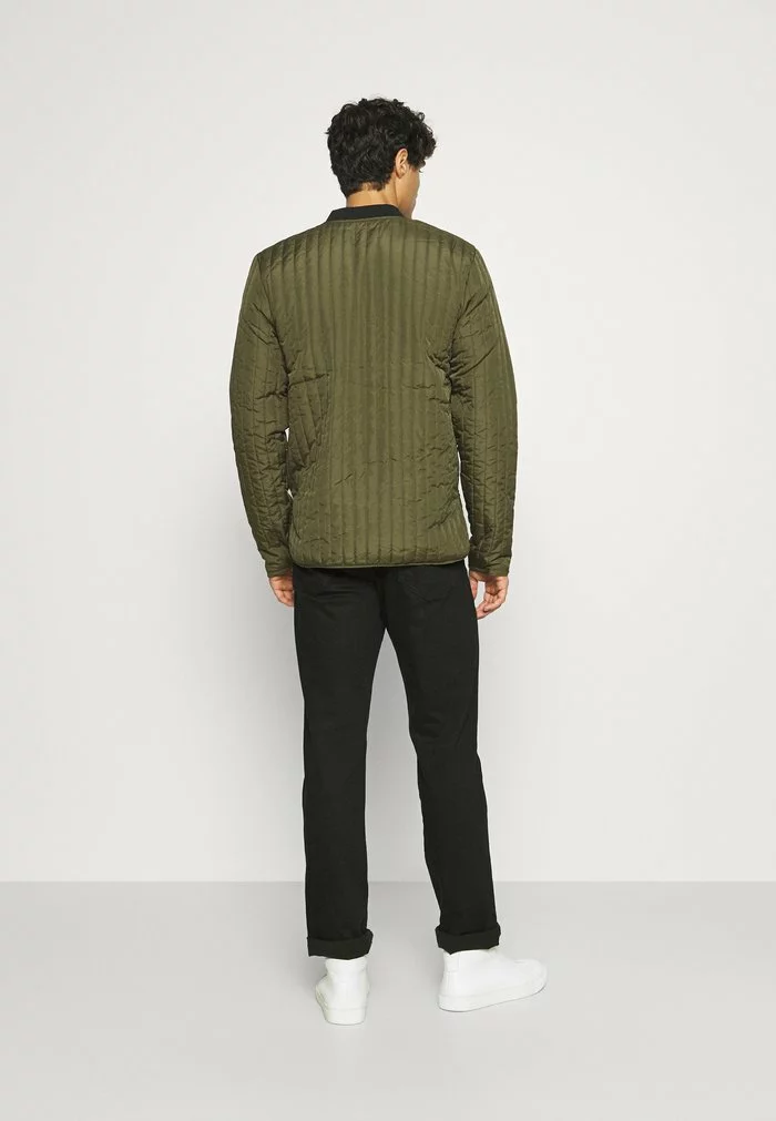 Solid Blouson Bomber - Ivy Green 3 Solid Blouson Bomber - Ivy Green – Image 3