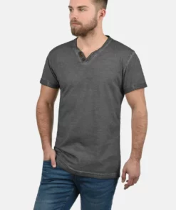 Solid SDTINO - T-shirt Basique - Black