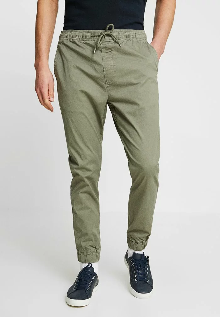 Solid SDSLIM - Pantalon Classique - Dusty Oliv 1 Solid SDSLIM - Pantalon Classique - Dusty Oliv