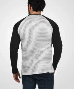 Solid SDSTEPAN - T-shirt à Manches Longues - Black -Promos Solid Magasin bf3bfdc6d9d44c5885fd055300f9c212