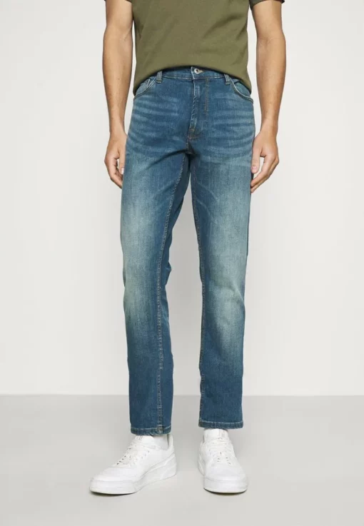 Solid JOY GREENCAST - Jean Slim - Middle Vintage Blue Denim -Promos Solid Magasin bfb841bb7ae649e2a99a1efc6dd0dd17