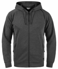 Solid SDGELBERT - Sweat à Capuche Zippé - Dark Grey Melange -Promos Solid Magasin c05b06afd64245319084bd3f64e8f3db