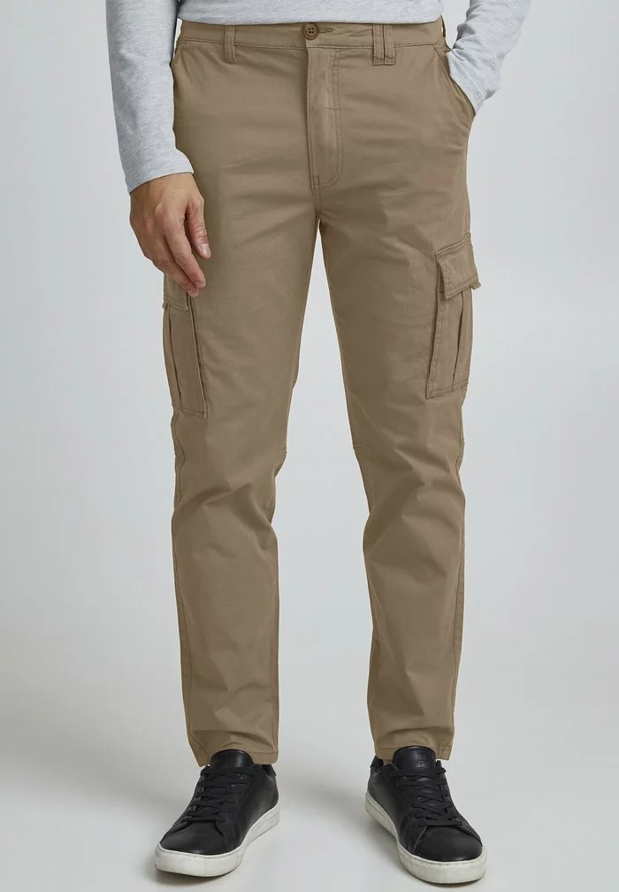 Solid SDJIMMI - Pantalon Cargo - Shitake 1 Solid SDJIMMI - Pantalon Cargo - Shitake