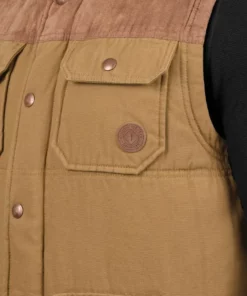 Solid SDFERDI - Veste Sans Manches - Brown -Promos Solid Magasin c0f1b4c0979d46a08acff760b9d4151e