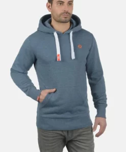Solid SDBENNHOOD - Sweat à Capuche - Grey Blue