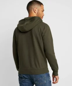 Solid SDSWEAT - Sweat à Capuche Zippé - Olive -Promos Solid Magasin c1b8b911c8fc437fa8fcb65cb94f2fef
