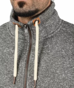 Solid SDLUKI - Veste Polaire - Grey Melange -Promos Solid Magasin c29f734654dc40bc8e103f1621805a23