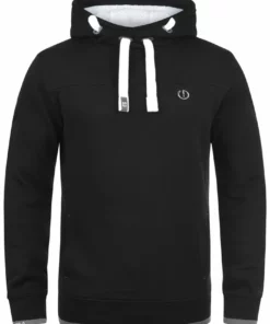 Solid SDBENJAMINHOOD - Sweat à Capuche - Black -Promos Solid Magasin c30d49a1dc8444788c5a55423c344304