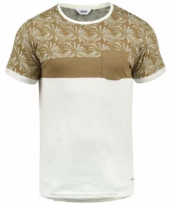 Solid SDFLORIAN - T-shirt Imprimé - Ermine -Promos Solid Magasin c3676f32320d49b68c1a2a97459875c5