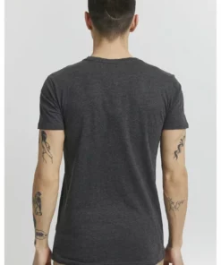 Solid PEDRO - T-shirt Imprimé - Dark Grey Melange -Promos Solid Magasin c3b3fa6d0633405495c13cc8d6671f78