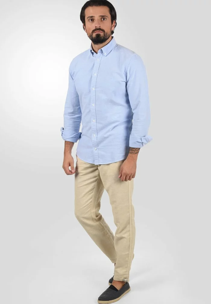 Solid LORAN - Pantalon Classique - Bleached Sand 2 Solid LORAN - Pantalon Classique - Bleached Sand – Image 2