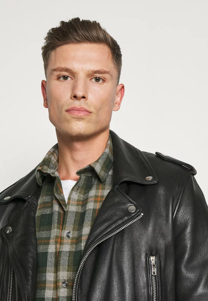 Solid SDTERKIL HERRINGBONE CHECK 21105659 - Chemise - Deep Forest 4 Solid SDTERKIL HERRINGBONE CHECK 21105659 - Chemise - Deep Forest – Image 4