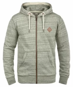 Solid SDCRAIG - Sweat à Capuche Zippé - Ivy Green -Promos Solid Magasin c5866a06076249169e12b0618253aecb