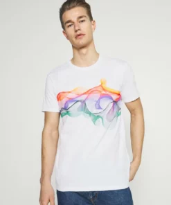 Solid PIETER - T-shirt Imprimé - White