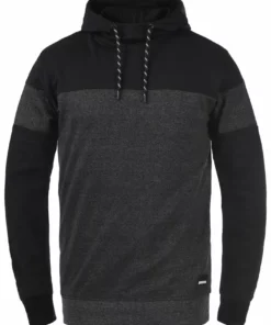 Solid SDBEKIR - Sweat à Capuche - Black -Promos Solid Magasin c67075fbb3ca452e85f1c189579c857e