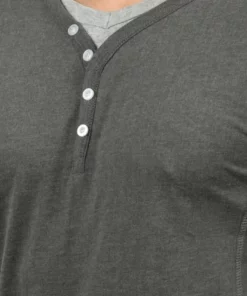 Solid SDDORIANO - T-shirt à Manches Longues - Grey -Promos Solid Magasin c67e29544a034a89bc0252318661c268