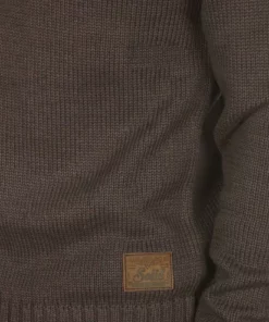 Solid SDPETRO - Pullover - Coffee Bean Melange -Promos Solid Magasin c680680df85245bb8f08920854a864bc