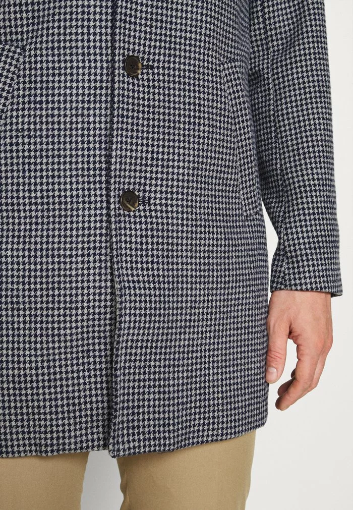 Solid SDTAVE DOGTOOTH CHECK COAT 21105921 - Manteau Court - Insignia Blue Melange 5 Solid SDTAVE DOGTOOTH CHECK COAT 21105921 - Manteau Court - Insignia Blue Melange – Image 5