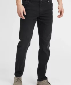 Solid SDPIRKO - Jean Droit - Black Denim