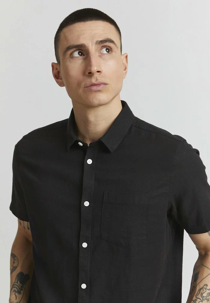 Solid SDALLAN - Chemise - True Black 4 Solid SDALLAN - Chemise - True Black – Image 4