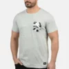 Solid SDCALVIN - T-shirt Imprimé - Light Grey