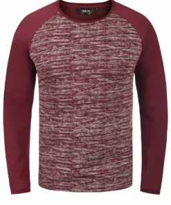 Solid SDMEVAN - T-shirt à Manches Longues - Wine Red -Promos Solid Magasin c9cd4b60c5134558a5821228138fab86