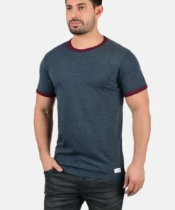 Solid SDMANOLDO - T-shirt Imprimé - Blue