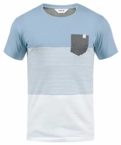Solid SDMALTE - T-shirt Imprimé - Sky Blue -Promos Solid Magasin ccc6faeacd9d4af3b92c847549783e31