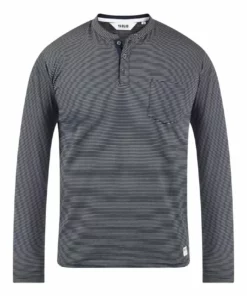 Solid SDALPHIOS - T-shirt à Manches Longues - Insignia Blue Melange -Promos Solid Magasin cda1fe01c18f4aacbc57673bc3854731